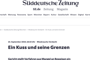 Pressemeldung Süddeutsche Zeitung | Tom Heindl Strafverteidiger München